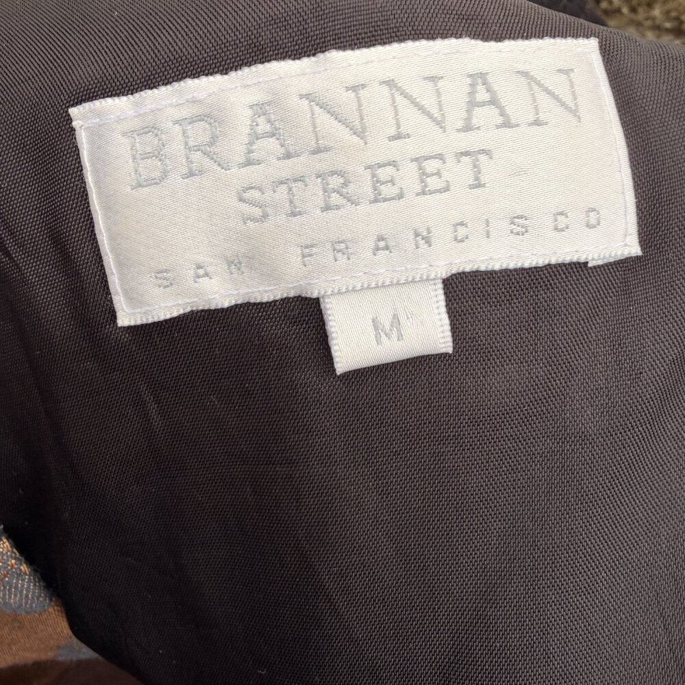 Vintage Velvet & Sheer Floral Strapless Mini Dress - Picture 7 of 7